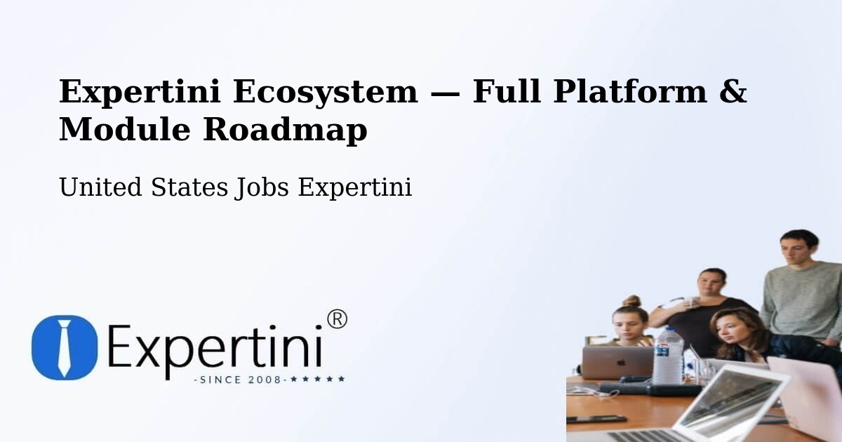 Expertini Ecosystem — Full Platform & Module Roadmap – Chickasha